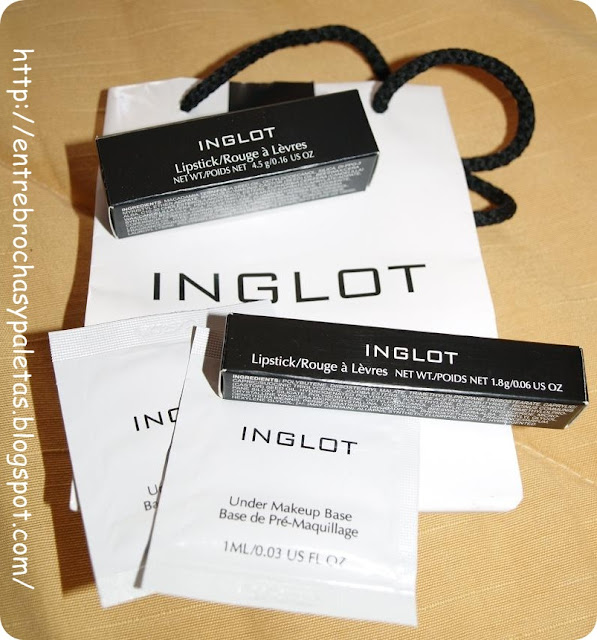 Inglot – Labiales 49 y 408 – Entre brochas y paletas | Blog de belleza