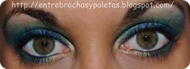 Look by the sea, reto Make up Nyna – Entre brochas y paletas | Blog de belleza