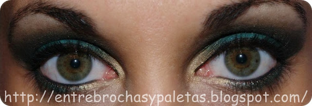 Look de mirada de océano a bosque encantado – Entre brochas y paletas | Blog de belleza