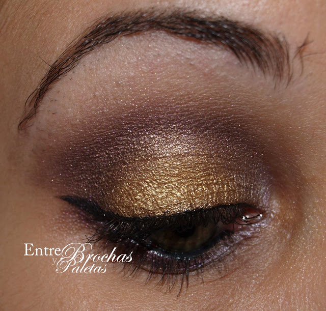 Look con sombras de Inglot 430, 446, 420 y 423 – Entre brochas y paletas | Blog de belleza