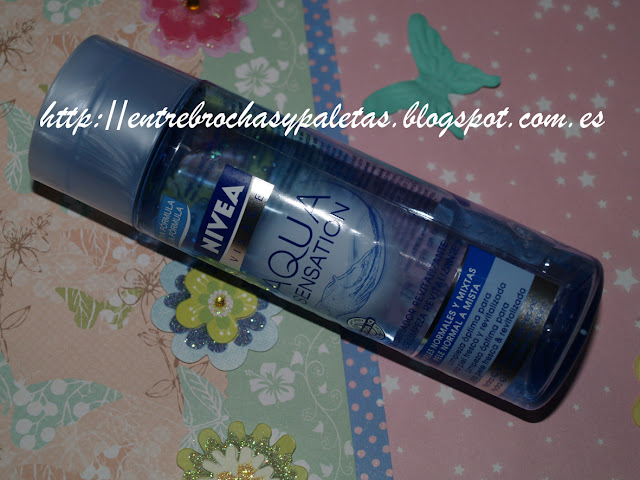 Gel limpiador Aqua sensation de Nivea para pieles normales y mixtas – Entre brochas y paletas | Blog de belleza