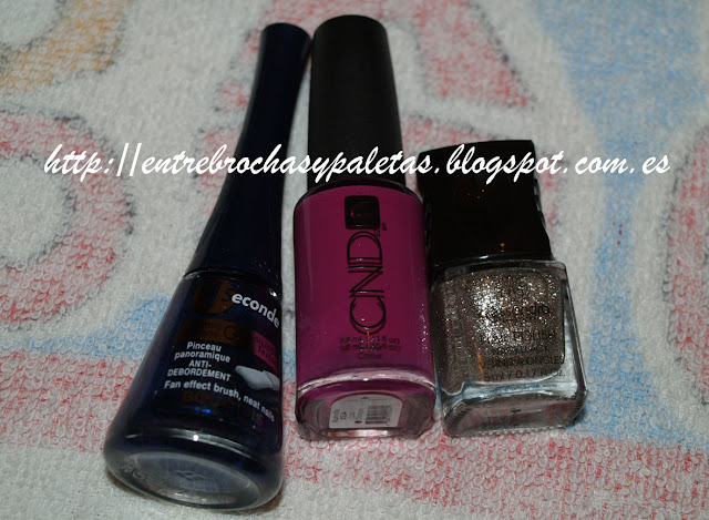 De uñas – degradado y purpurina – Entre brochas y paletas | Blog de belleza