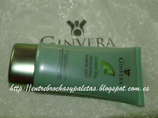 Un exfoliante diferente: Gel exfoliante Ginvera Green Tea Marvel Gel – Entre brochas y paletas | Blog de belleza