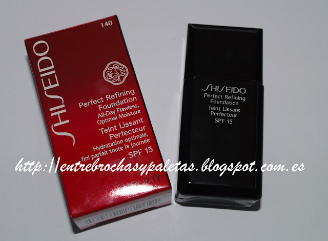 Perfect refining foundation de Shiseido (colaboración Perfumerías Laguna) – Entre brochas y paletas | Blog de belleza