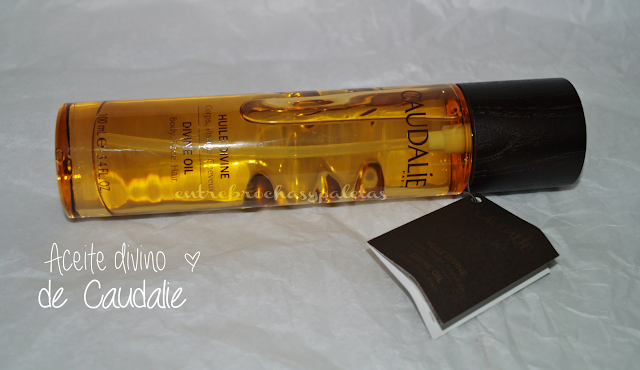 Aceite divino de Caudalie – Entre brochas y paletas | Blog de belleza