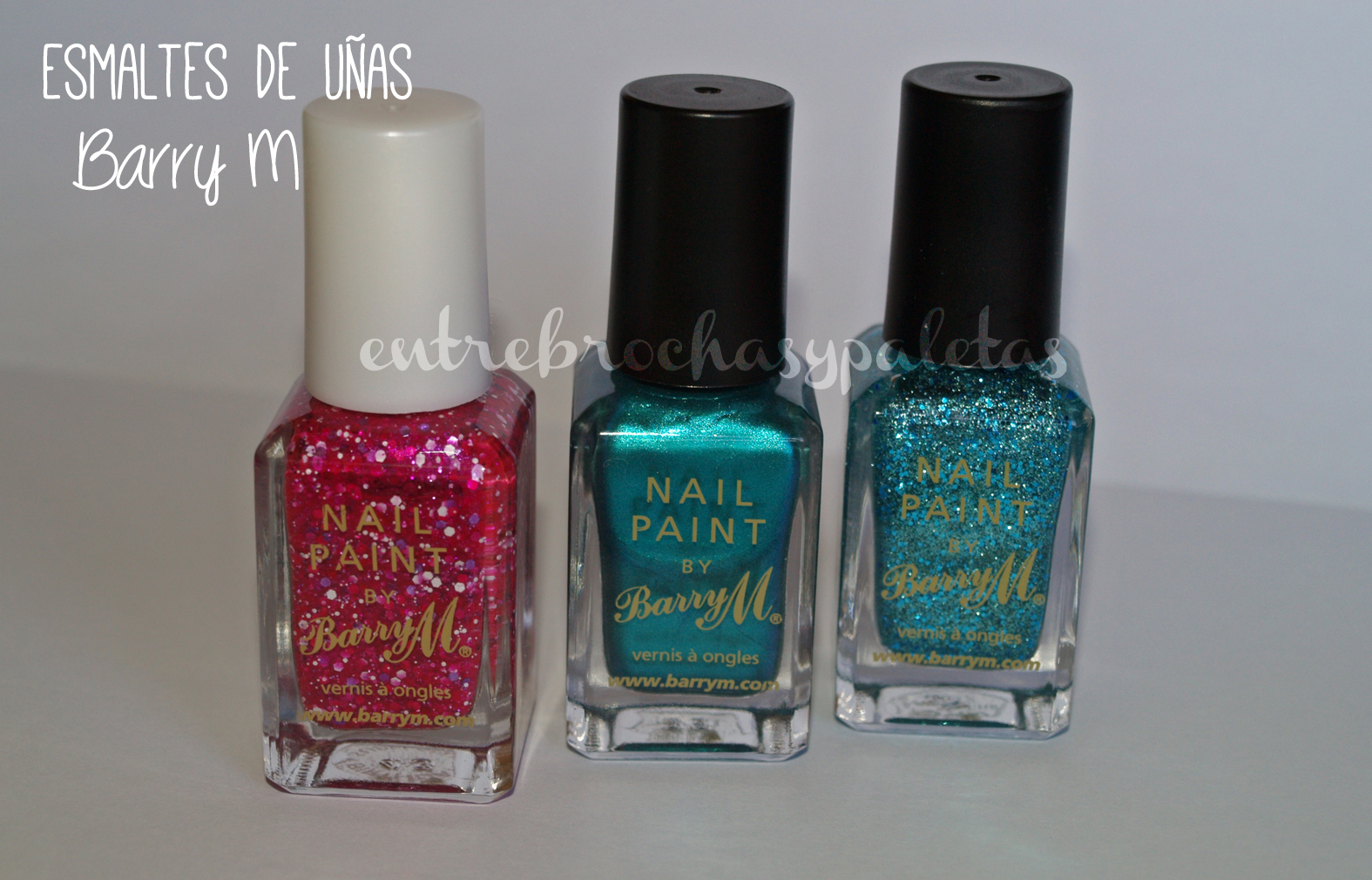 Esmaltes de uñas de Barry M – Entre brochas y paletas | Blog de belleza