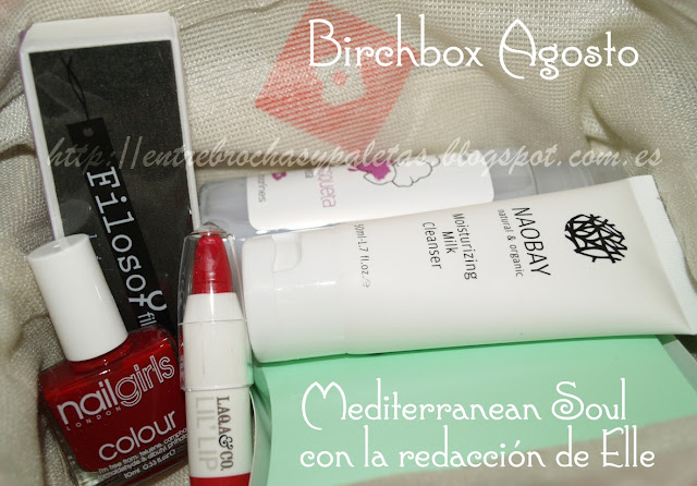 Birchbox de agosto: Mediterranean soul – Entre brochas y paletas | Blog de belleza