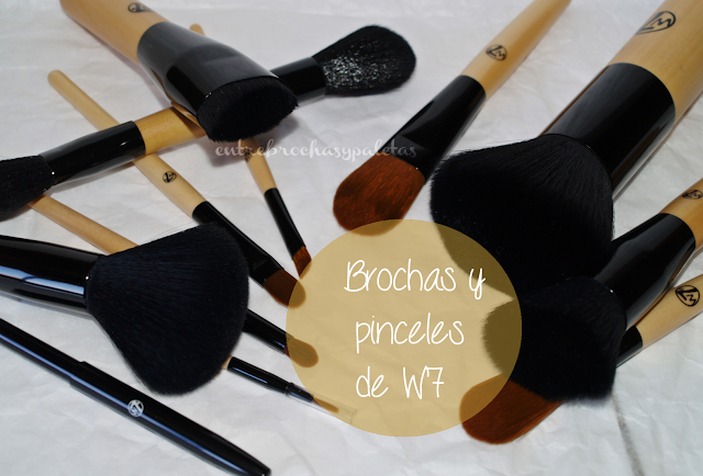 ¿Merecen la pena las brochas y pinceles de W7? – Entre brochas y paletas | Blog de belleza