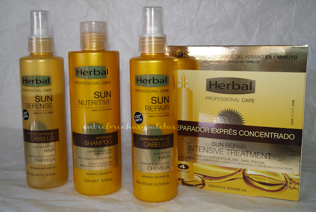 ¿Cómo proteger el cabello? | Professional care sun de Herbal Hispania – Entre brochas y paletas | Blog de belleza