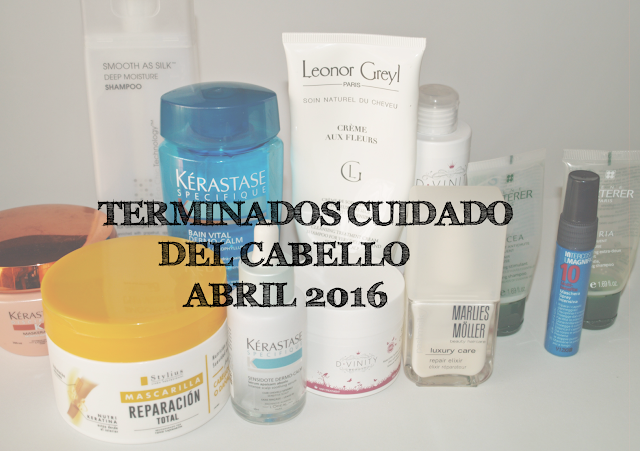 Terminados | Cuidado cabello abril 2016 – Entre brochas y paletas | Blog de belleza