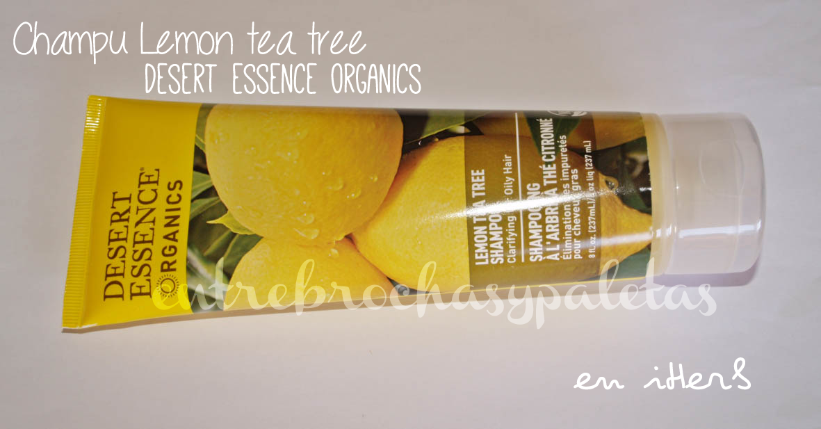 iHerb | Lemon tea tree de Desert Essence Organics – Entre brochas y paletas | Blog de belleza