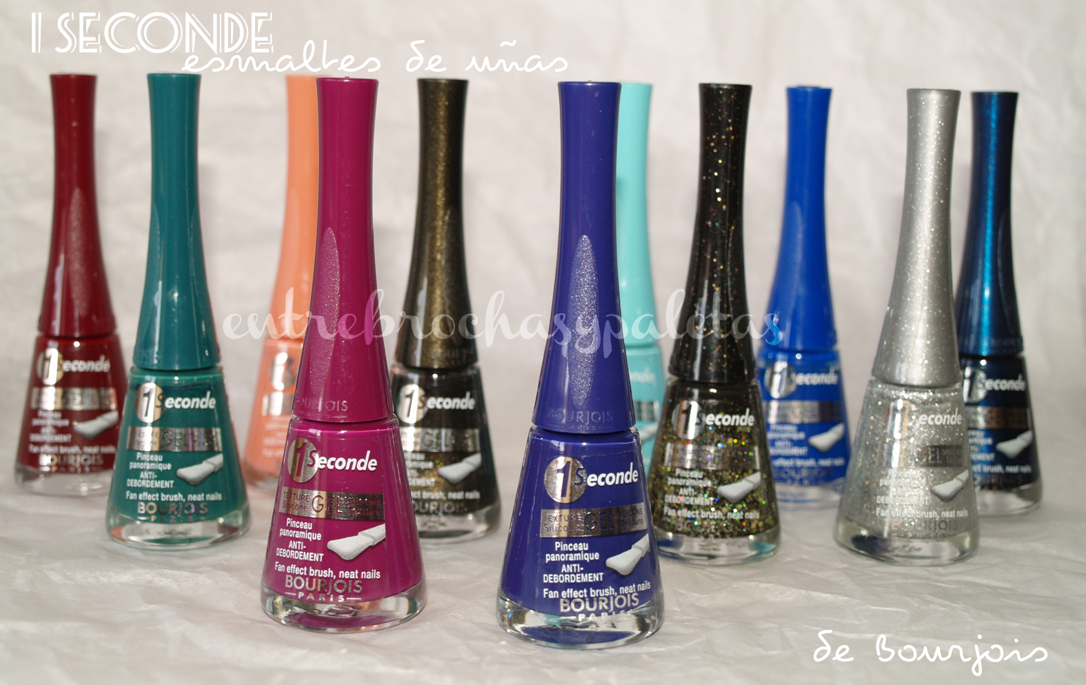 Esmaltes 1 seconde Bourjois | Dos tonos nuevos – Entre brochas y paletas | Blog de belleza