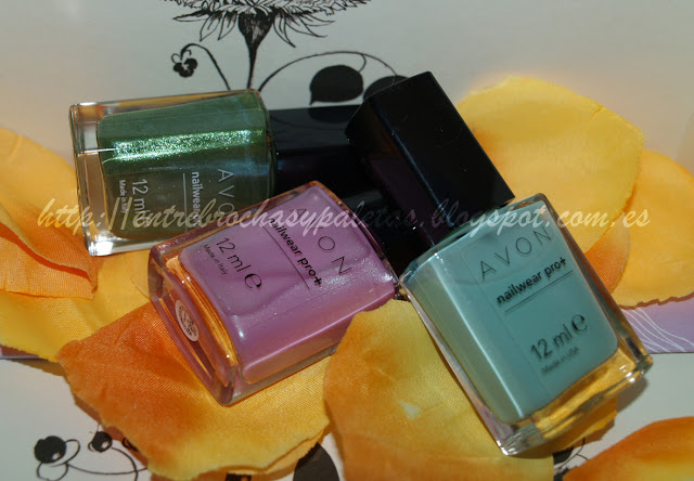 Swatches nailwear pro de Avon – Entre brochas y paletas | Blog de belleza