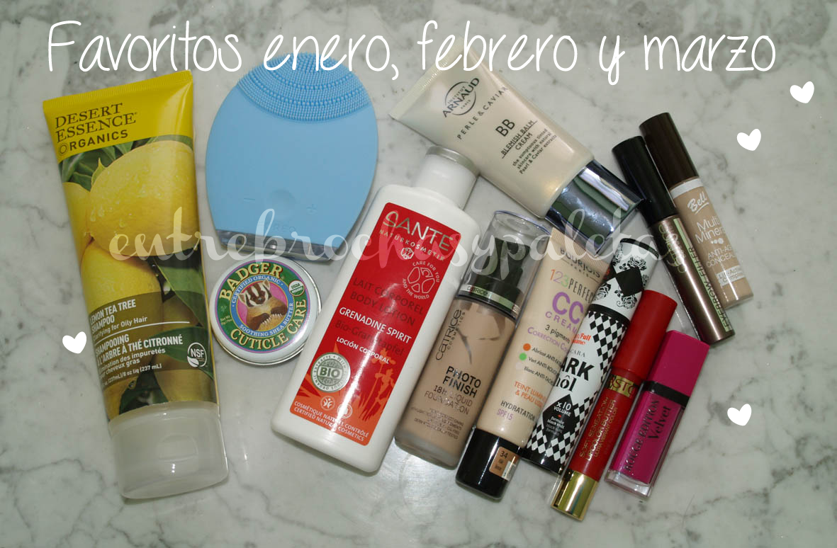 Favoritos | enero, febrero y marzo – Entre brochas y paletas | Blog de belleza