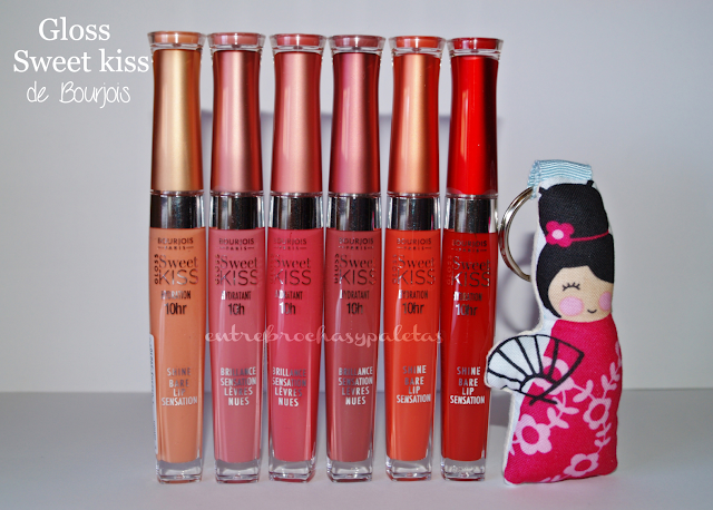 Gloss sweet kiss de Bourjois | Impresiones y demo – Entre brochas y paletas | Blog de belleza