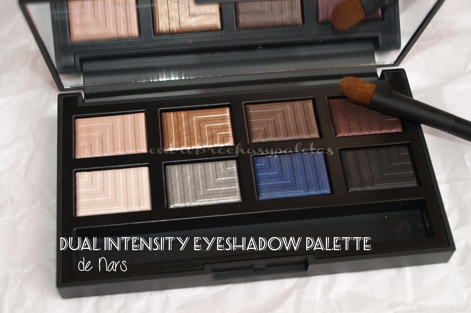 Narsissist | Dual intensity eyeshadow palette | swatches e impresiones – Entre brochas y paletas | Blog de belleza