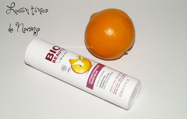 Loción tónica de naranja | Nuxe Bio Beaute – Entre brochas y paletas | Blog de belleza