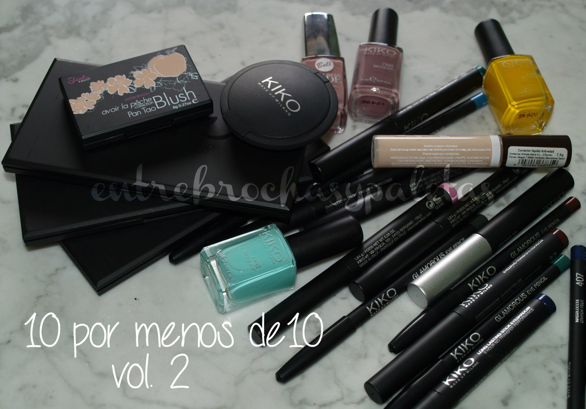 Low cost | 10 por menos de 10 vol. 2 – Entre brochas y paletas | Blog de belleza