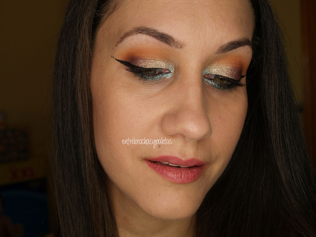 Maquillaje con pretty creative palette Makeup Revolution – Entre brochas y paletas | Blog de belleza