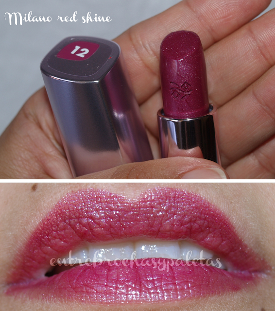 Labiales Milano red shine | Deborah Milano – Entre brochas y paletas | Blog de belleza