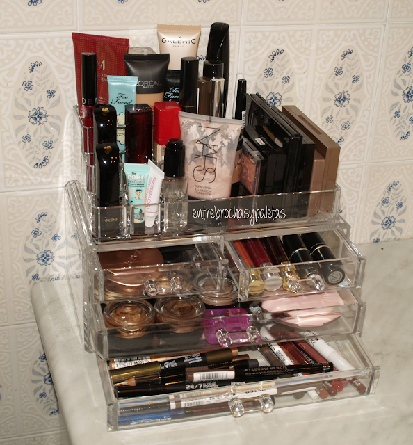 Organizador de maquillaje | Colaboración Tmart – Entre brochas y paletas | Blog de belleza