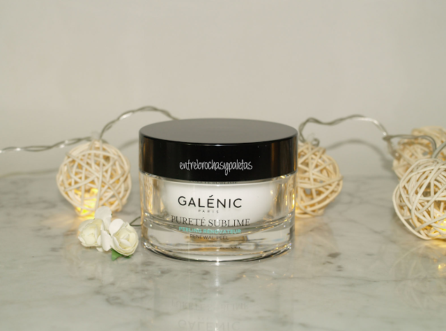 Peeling renovador de Galenic | Purité Sublime – Entre brochas y paletas | Blog de belleza