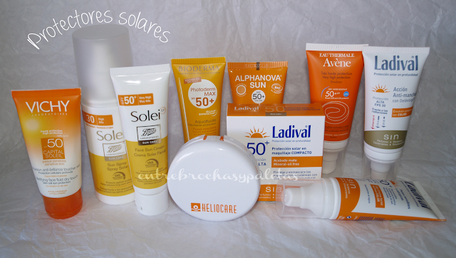 Algunos protectores solares | Verano 2015 – Entre brochas y paletas | Blog de belleza