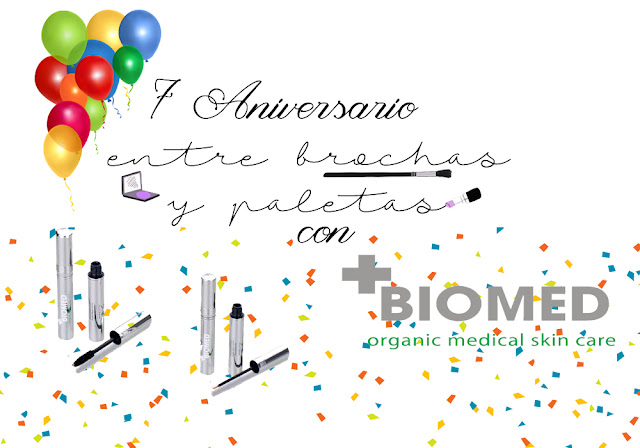 7º Aniversario | Sorteo con Biomed * Cerrado * – Entre brochas y paletas | Blog de belleza