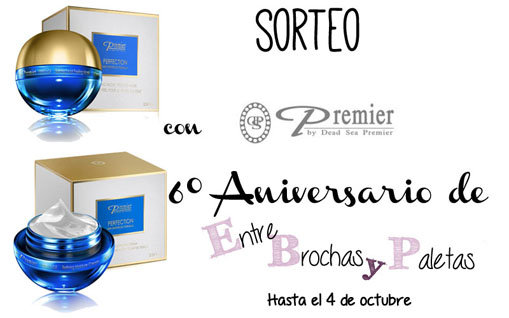 6º Aniversario | Sorteo mascarilla peeling y crema Premier Cosmetics *** Cerrado *** – Entre brochas y paletas | Blog de belleza