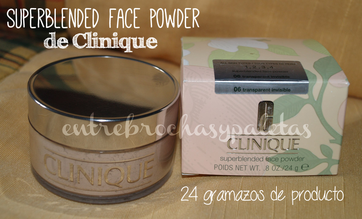 Superblended face powder de Clinique – Entre brochas y paletas | Blog de belleza