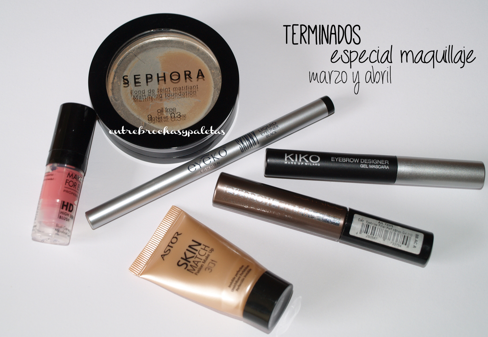 Terminados marzo y abril 2015 – Entre brochas y paletas | Blog de belleza