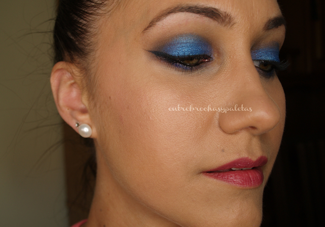 Maquillaje en azules | Zao makeup y Fyrinnae – Entre brochas y paletas | Blog de belleza